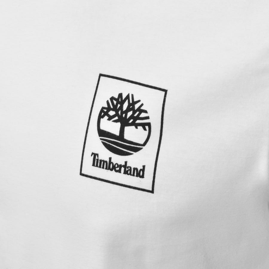 Alternative Image for ProductTimberland Back Logo T Shirt White3